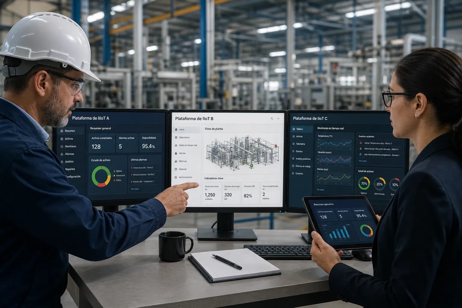 Cómo elegir la plataforma IIoT correcta para tu planta